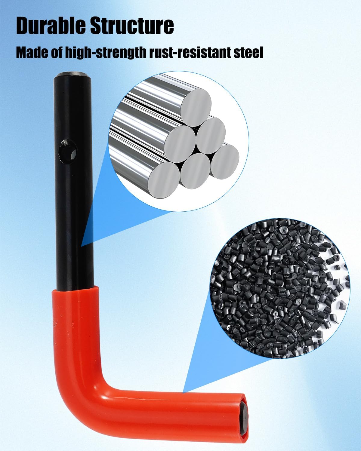 67844 Snow Plow Ultra Mount Stand Lock Pin Kit Compatible with Western, 2PCS