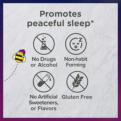 Miniatura 3 de Zarbee's Suplemento líquido para dormir para niños con 1 mg de melatonina sin medicamentos y eficaz fácil de tomar sabor a bayas naturales para