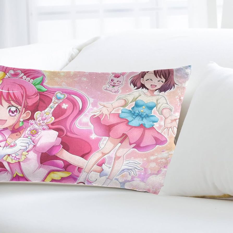 Amazon｜枕カバー プリキュア (1) まくらカバー 抱き枕カバー 洗える