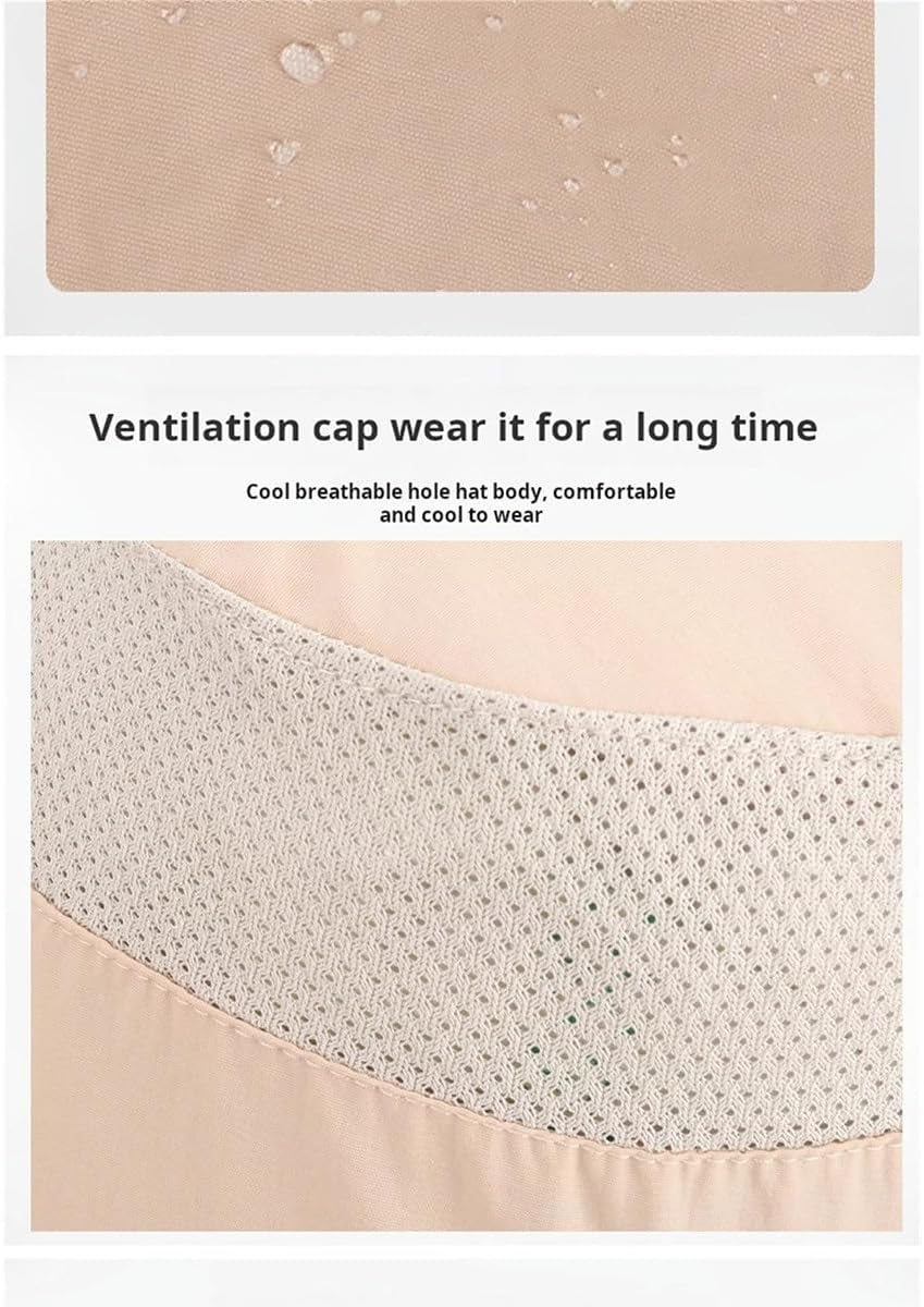 Windproof Strap Solar Or USB Charging Anti UV Sun Outdoor Fishing Cap