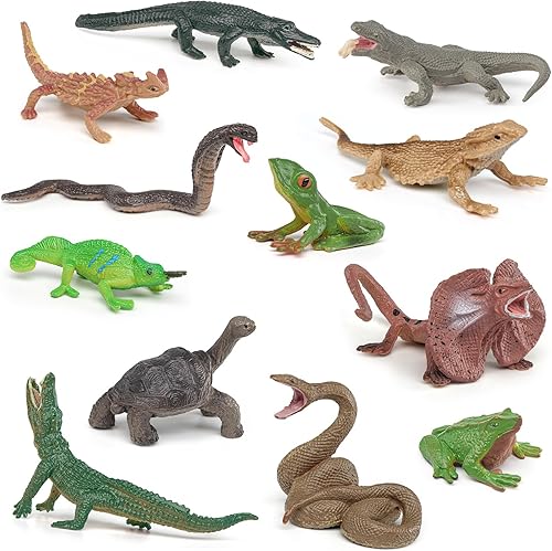 Miniatura 10 de 6 figuras de rana de árbol coleccionables, juguetes coleccionables de ranas de plástico, juego de estanque de loto, decoración para pasteles,