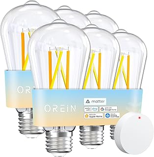 OREiN Matter Smart Light Bulb ST19(58