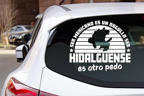 Miniatura 3 de Hgo Stickers para Trocas Calcomania para Carro Mexico Calcomanías para camiones Frase Graciosa Ser Mexicano ES Un Orgullo Personalizada con tu