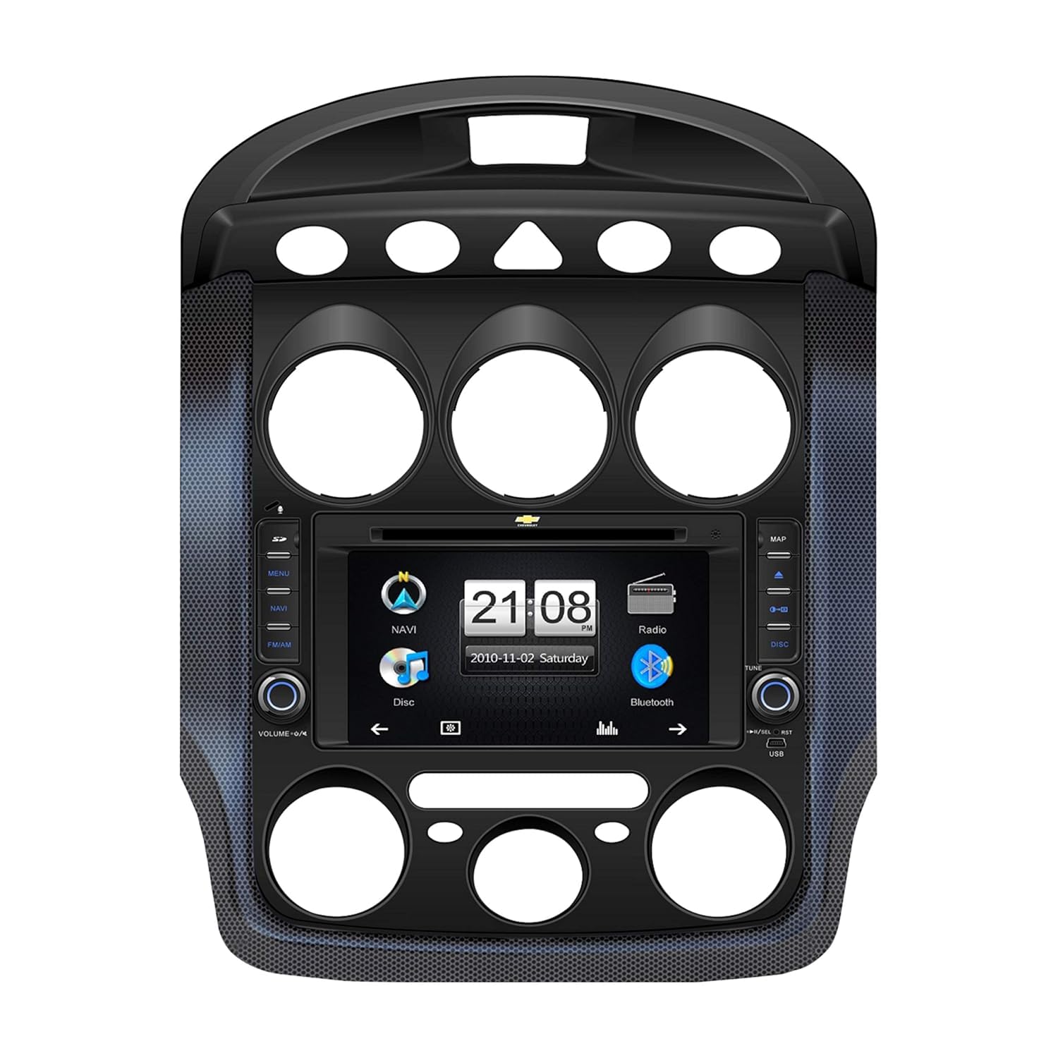 Mega Audio MAOE954 7" Original Fitting Integrated System for Chevrolet Enjoy