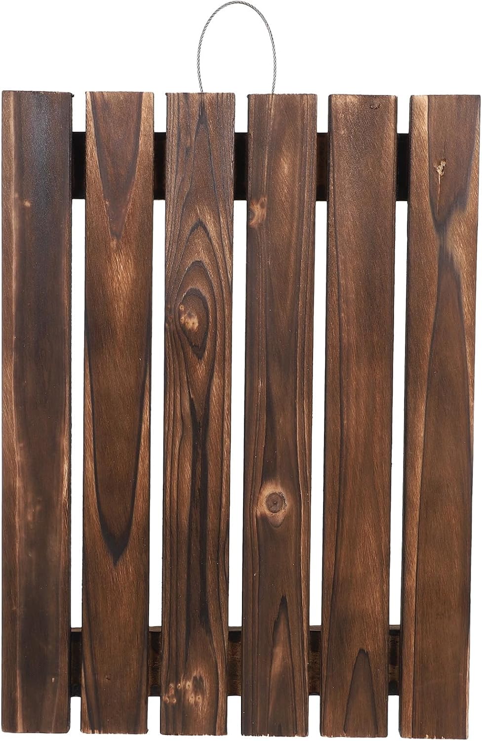 Wall-Mounted Planter Board: Wood Fern Mount - Wall Plant Display Holder for Succulents Orchids Orchids Fern Tropical Plants 15.7x11.5in