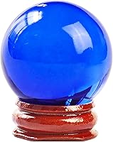 Vista 9 de Feng Shui - Bola de cristal multicolor de 1.969 in, cuentas mágicas naturales raras asiáticas, esfera curativa, globo de cuarzo, bolas de fotografía