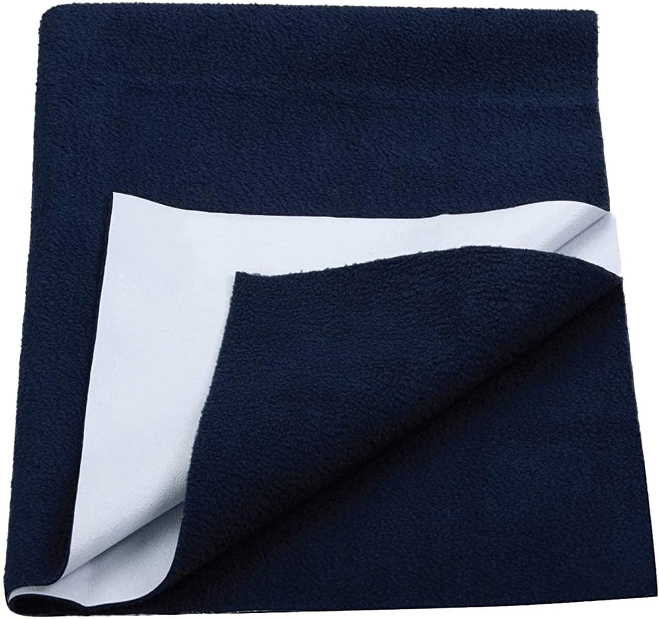 Baby Dry Sheet Water Resistant Bed Protector Bed Pad, Washable Waterproof Mattress Protector Urine Bedwetting, Reusable Mat for Toddler Underpad Sheet for Incontinence - Dark Blue, XX-Large - 87"x55" : Baby