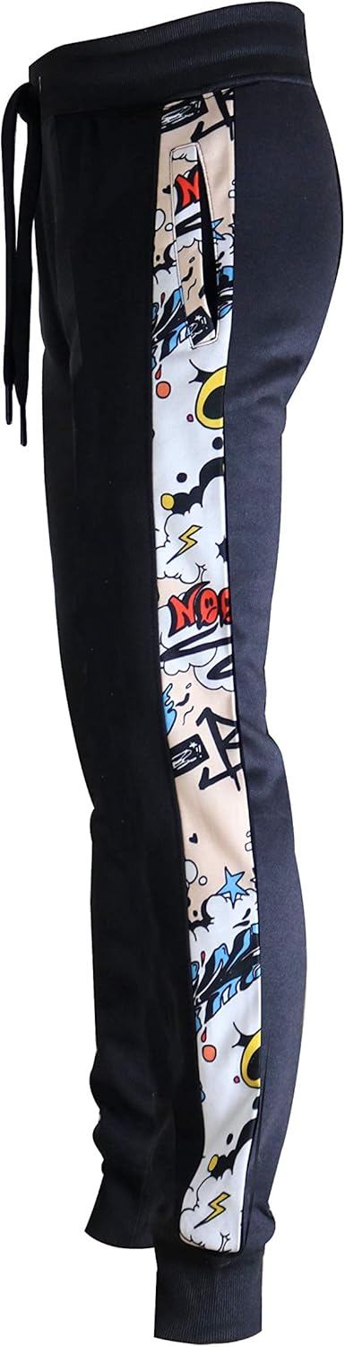 SCREENSHOT P1113 Fleece Pants Premium Urban Streetwear Graphic Sweatpants - Classic Jogger Fit - Image 4