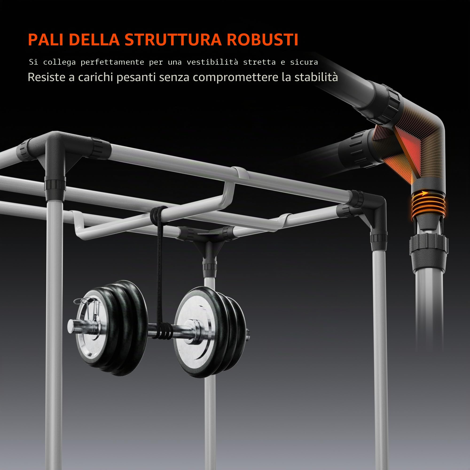 Spider Farmer Piccola tenda per aerogard, 60 x 40 x 50 cm, con porta roll-up, lamiera di fondo rimovibile, tessuto mylar 2000D, per sistema di coltivazione idroponica SmartG12