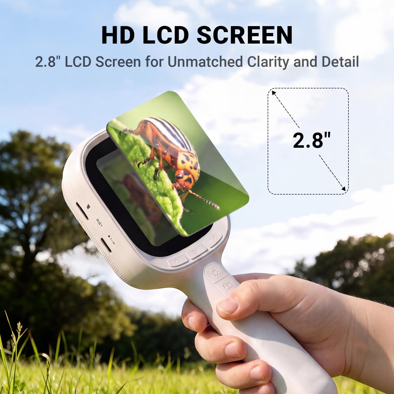 Digital Microscope with Autofocus - 20x Magnification -4