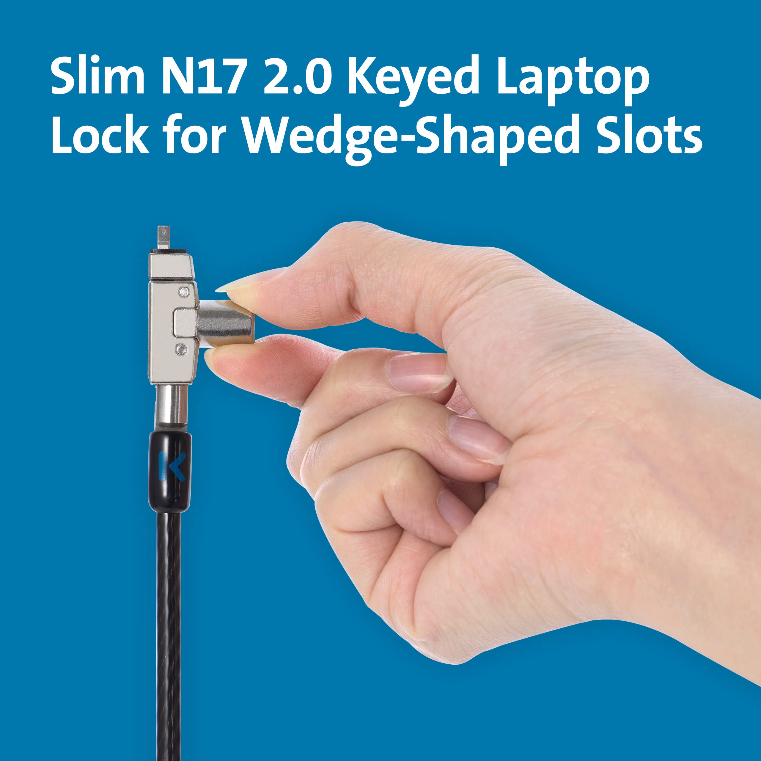 Kensington K60500WW Verrou à clé pour Ordinateur Portable Slim N17 2.0