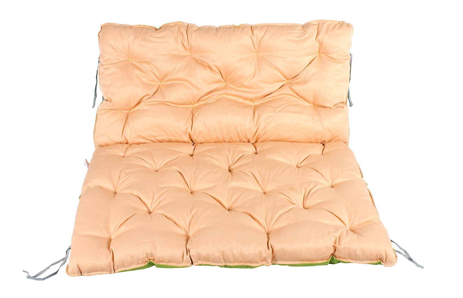 HOMECALL Coussin réversible avec dossier pour palette de jardin, environ 120 x 140 x 12 cm - Multicolore