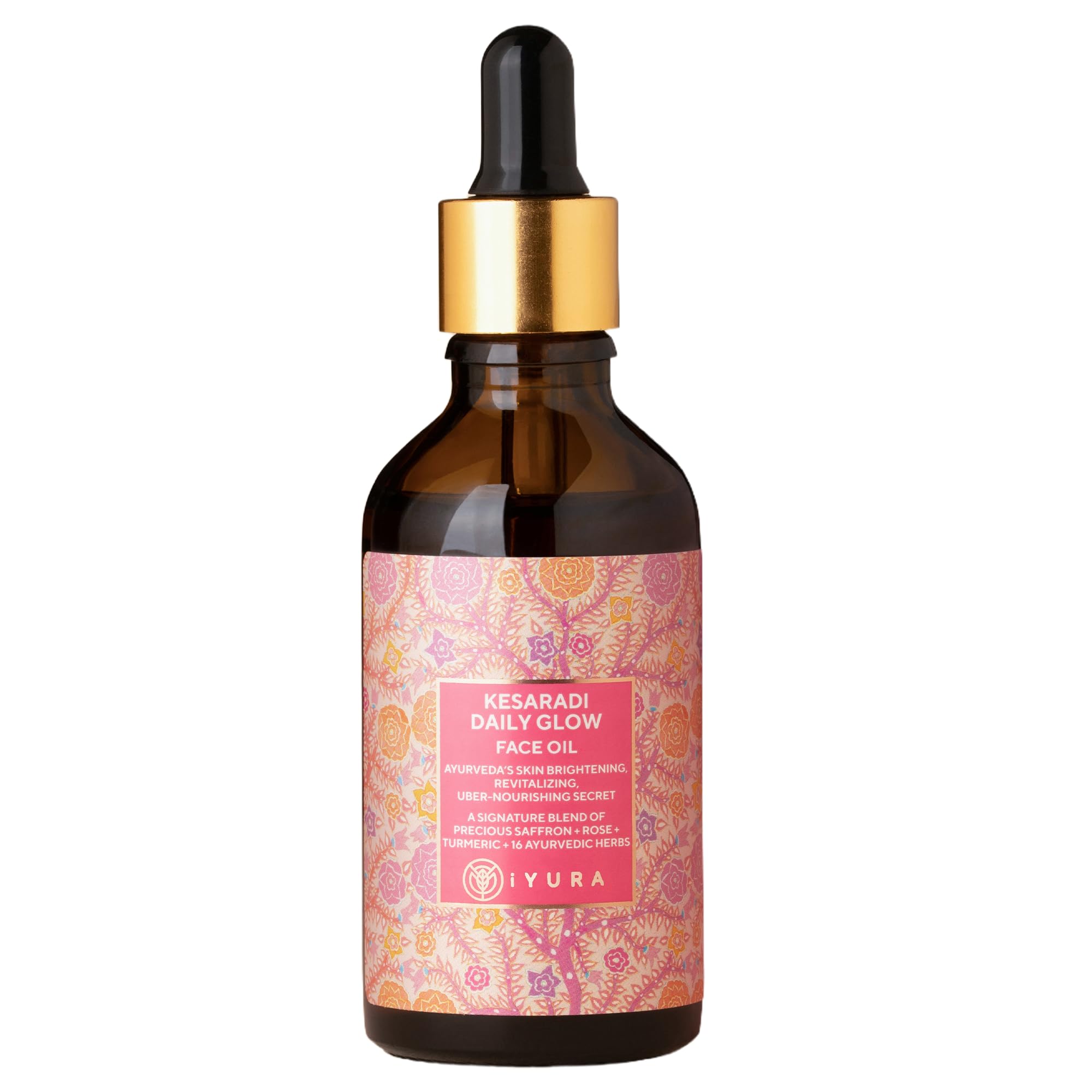 iYURA Kesaradi Saffron Face Oil | 100% Natural | For Visibly Brighter Skin