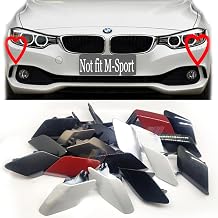 Headlight Washer Covers for 14-20 BMW 4 Series Fit 428i 430i 435i 440i 2014 2015 2016 2017 2018 2019 2020 F32 Coupe F33 Convertible F36 Gran 2Pcs Pair Left+Right Silver