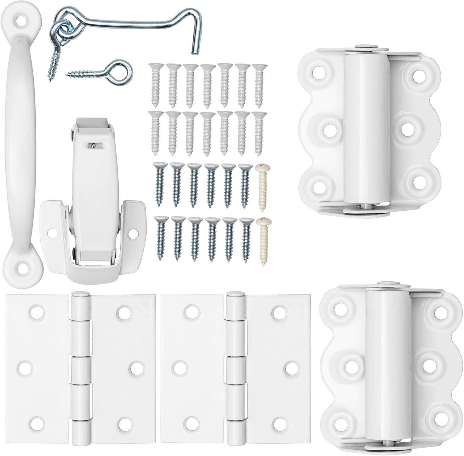 Ideal Security Screen Door Kit, Zinc Plated
