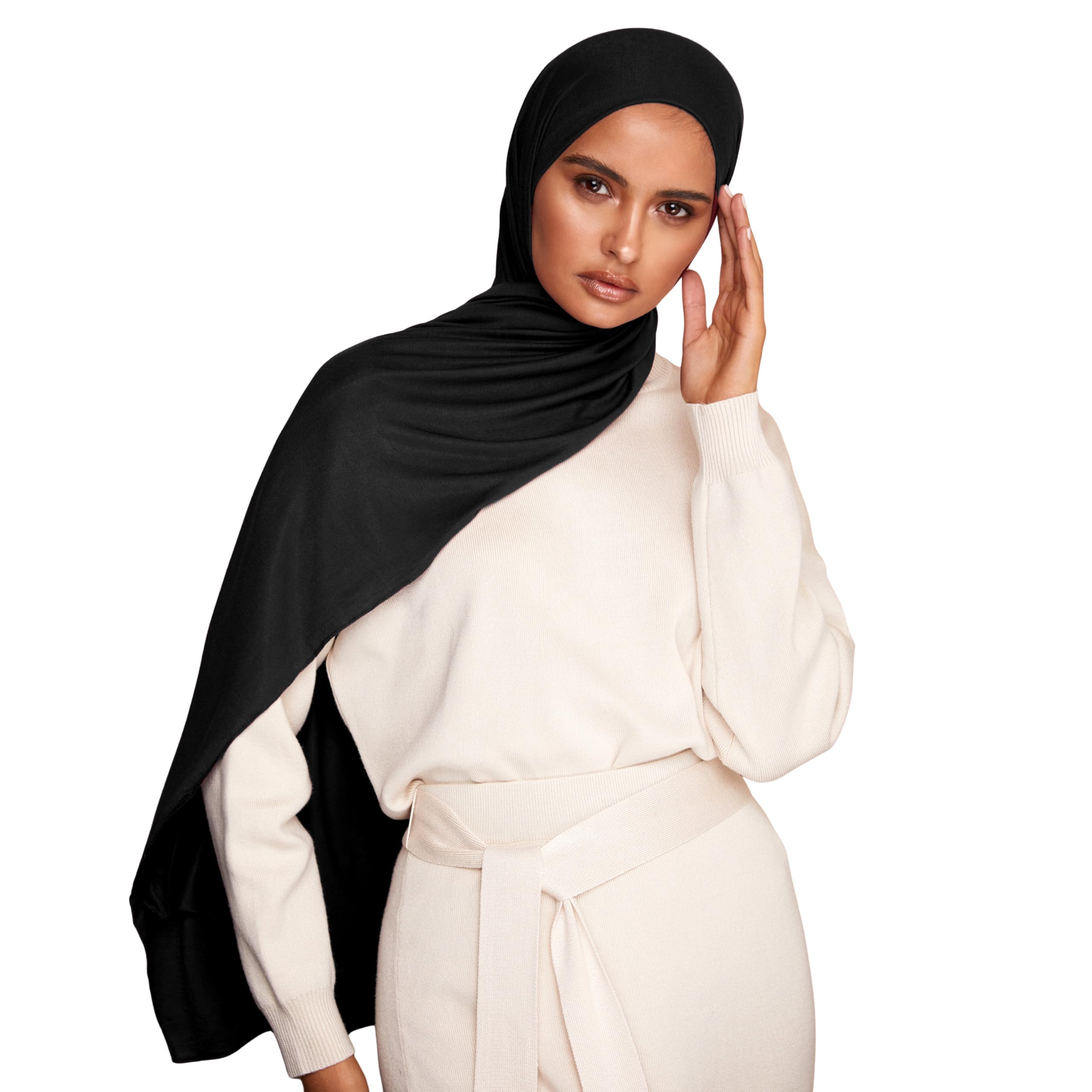 Premium Jersey Hijab Scarf For Women - Islamic Head Scarf Wrap Hijabs