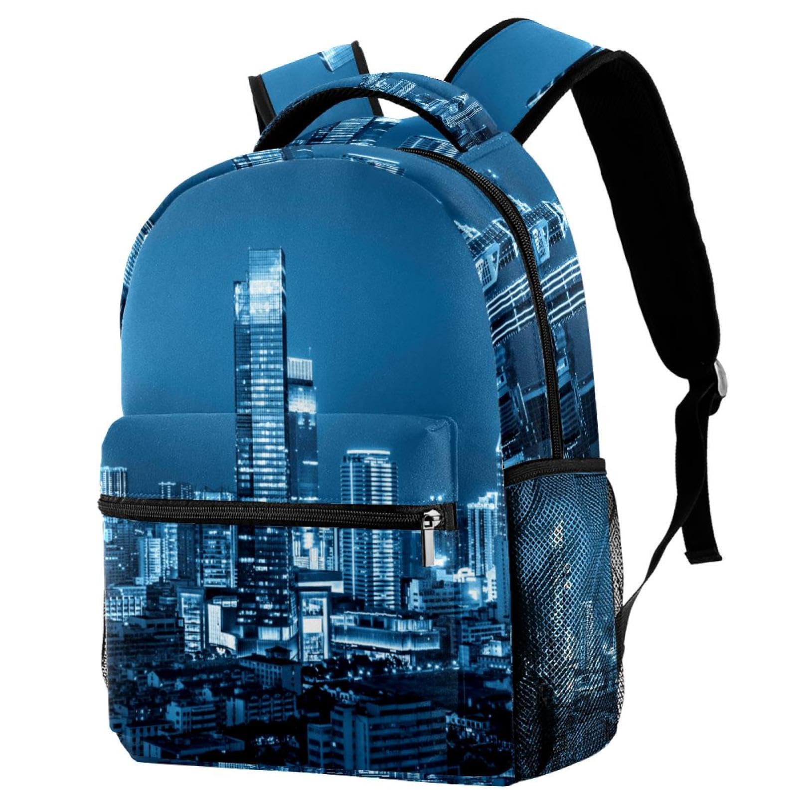 Sac à dos d'école multicolore pour adolescents et filles - 29.4x20x40cm - 7