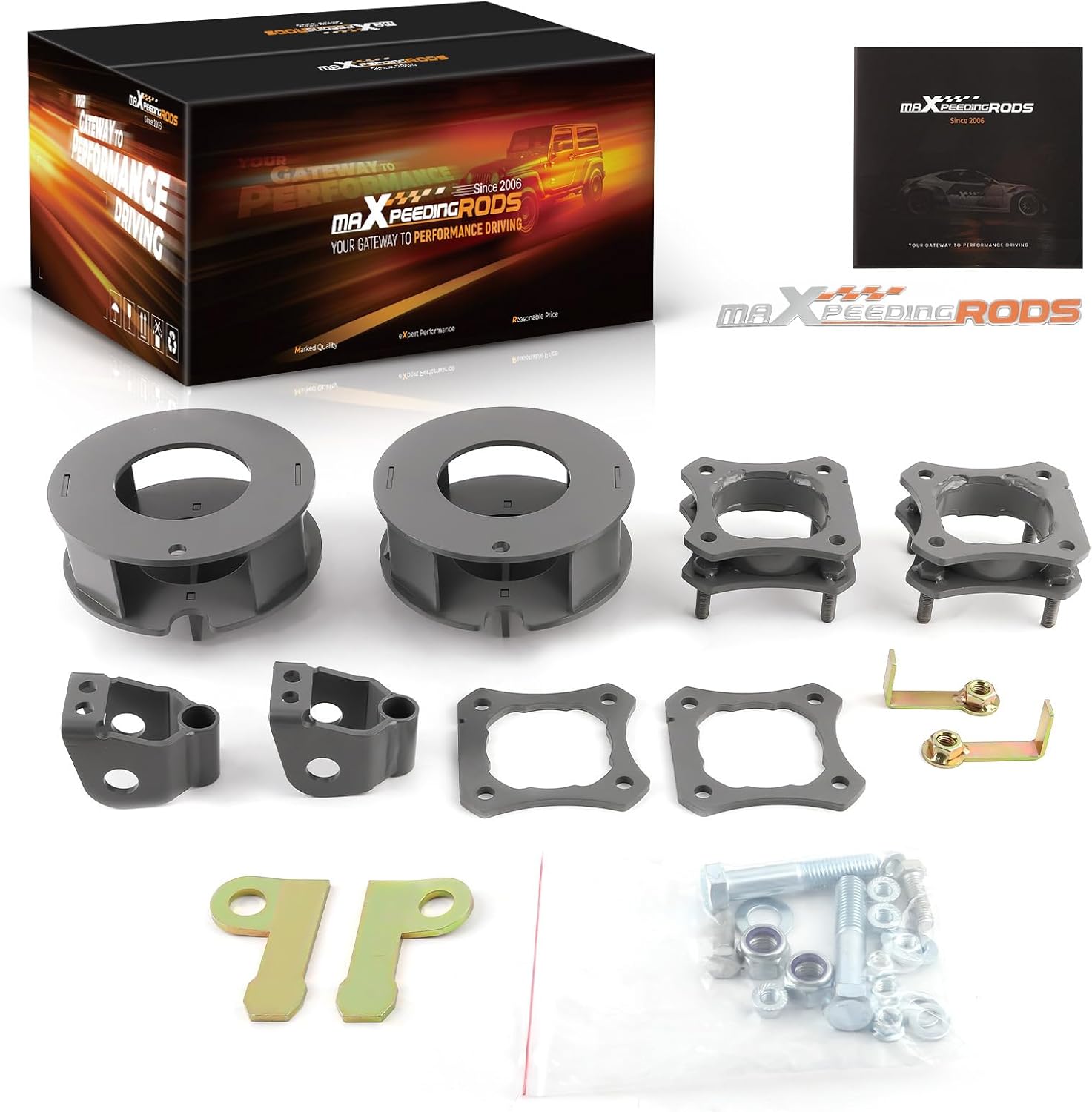 maXpeedingrods 2.5” Front & Rear Lift Leveling kit for Toyota Tundra 2022-2024