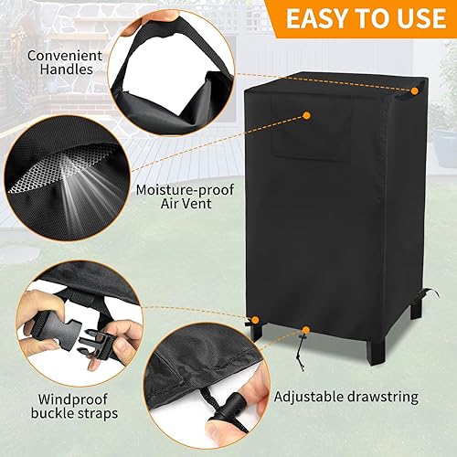 Miniatura 9 de STARTWO Funda para freidora de pavo compatible con CreoleFeastKing Kooker, cubierta impermeable para caldera de cangrejos y mariscos, funda