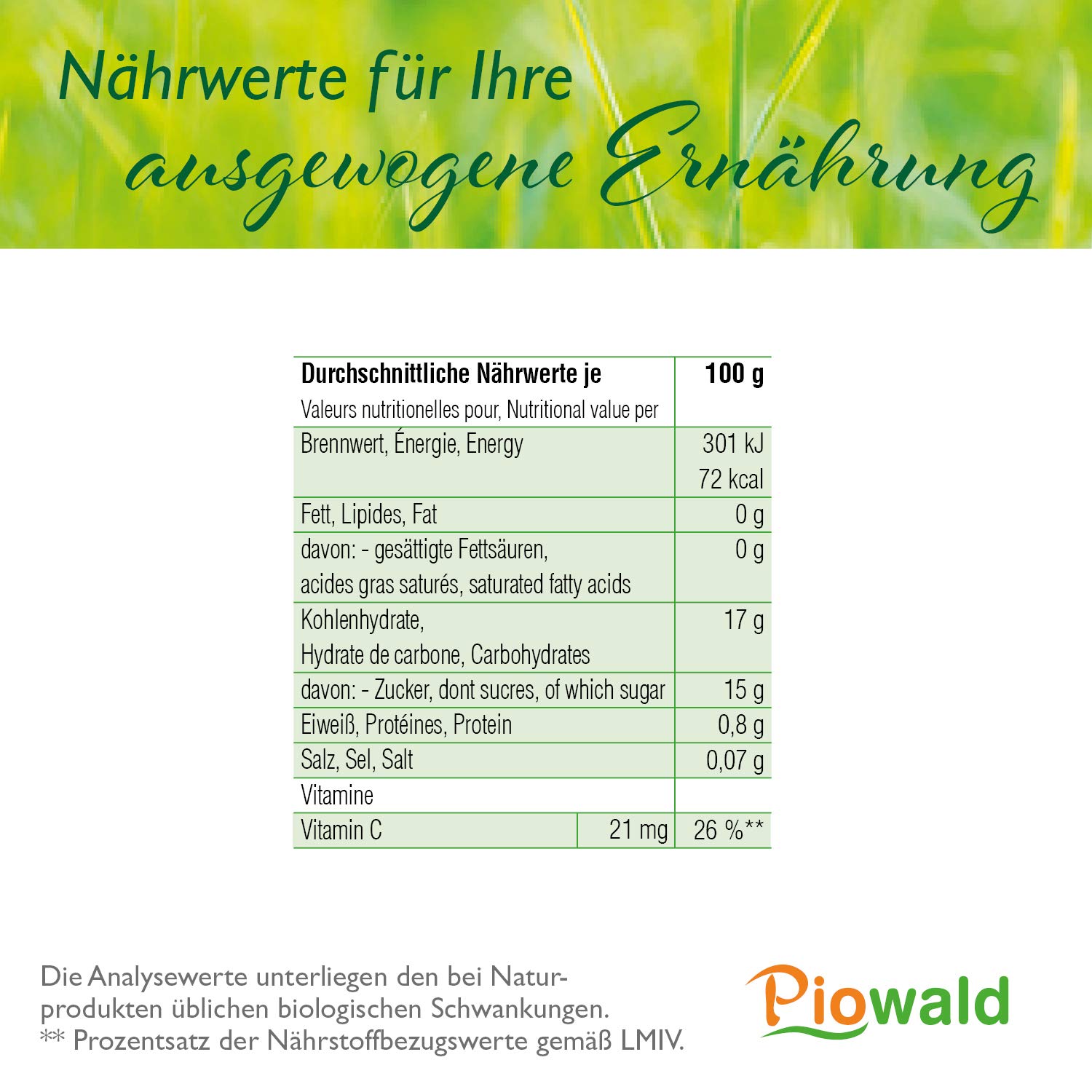 BIO Graviola Saft - (6x500 ml) Vorratspack | 100% Direktsaft ohne Zusätze (Guanabana, Stachelannone)