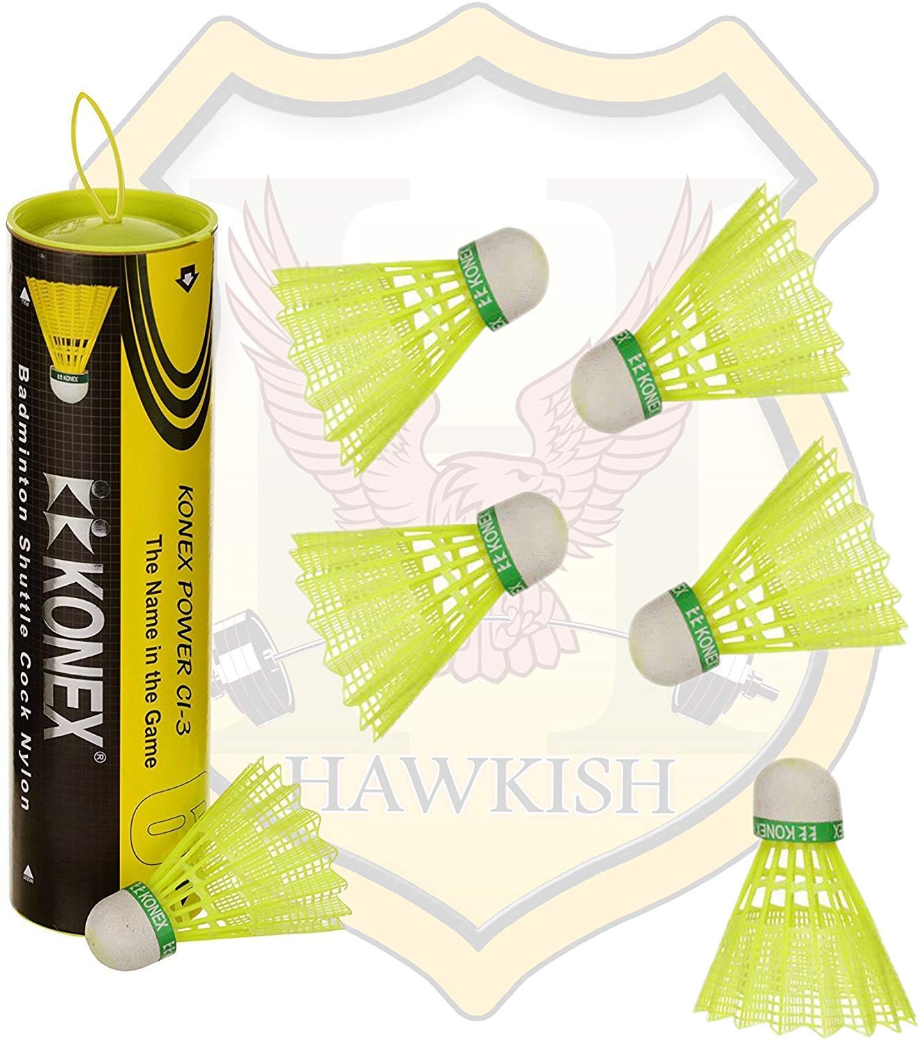 Konex Nylon Green Cl-3 Shuttlecock (Pack of 6) (B07CBMPJRP) Amazon Price History, Amazon Price Tracker