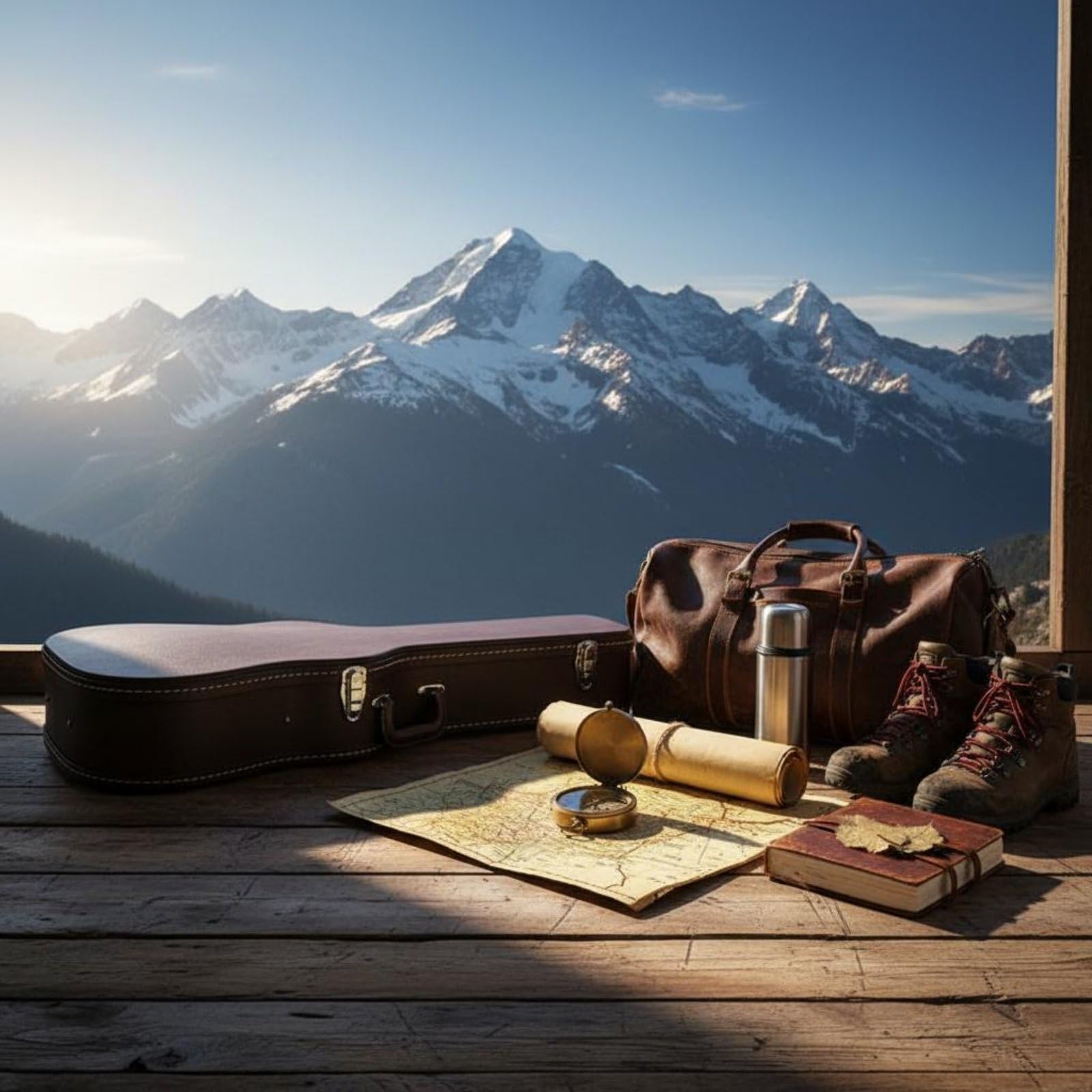 Musik Koffer Gitarrenetui Akustische Gitarren Schutzkoffer mit Holzausführung Dickem Plüschfutter Verstärkter Tragegriff Sicherheitsschloss für Aufbewahrung Musikunterricht Reisen, Black