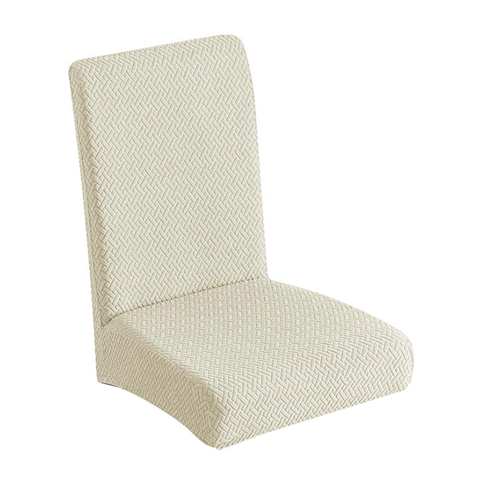 Xjdzineq Stretchy Waterproofs Slip Resistant Chair Slipcovers for Home Hotel Dining Chairs Sturdy Polyester Spandex Fabric Quick Installion Stretchy Chair Protectors