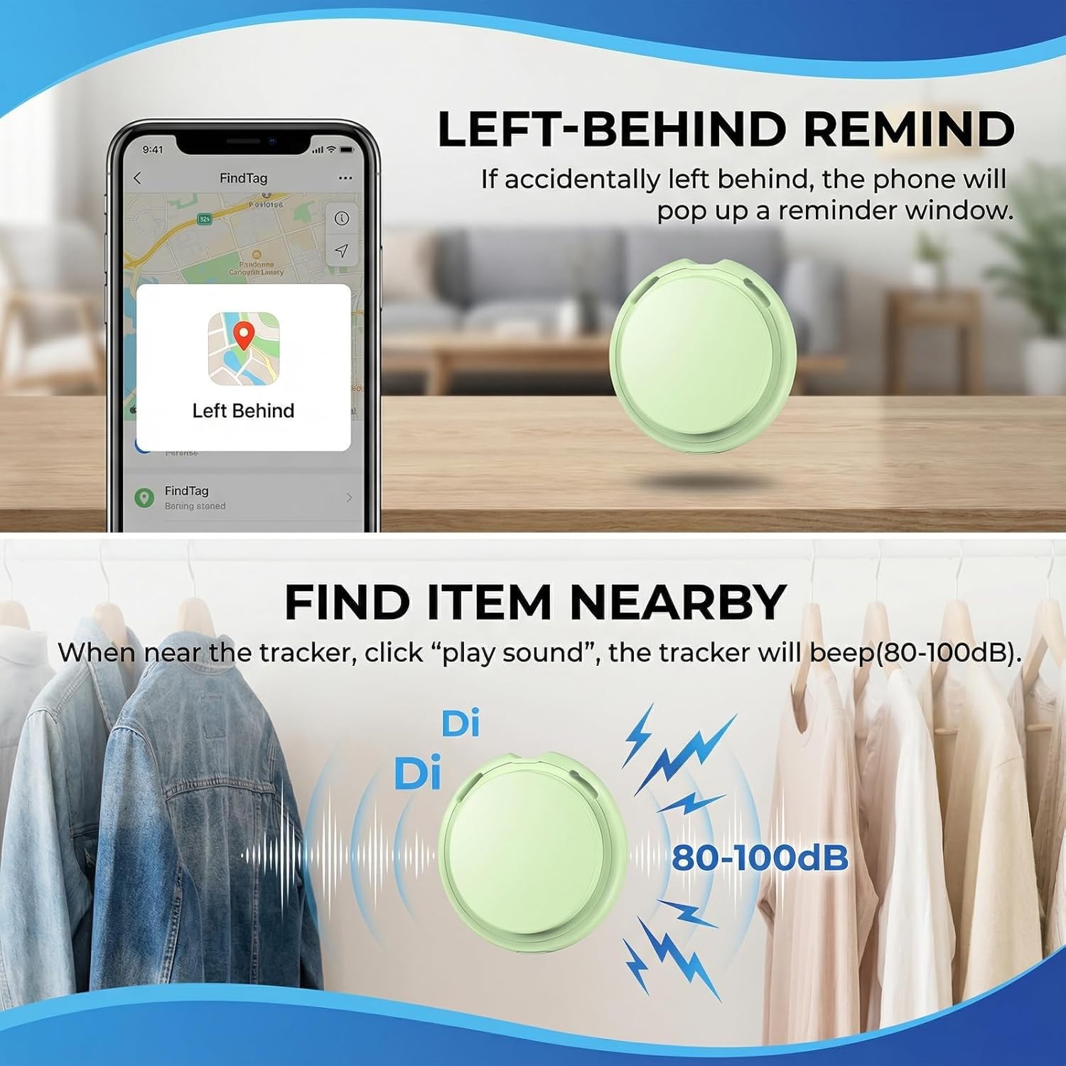 4 Pack Tags Tracker [Apple MFi Certified] Pair with Apple Find My(iOS Only) Smart Bluetooth Key Tracking Tags Item Finders Waterproof Worldwide Located Devices for Pet Wallet Backpack Dogs Luggage