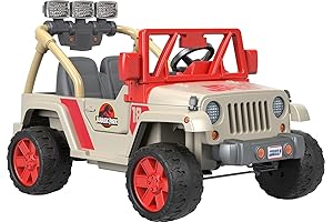 Power Wheels Jurassic Park Jeep Ride-On Adventure for Young Explorers