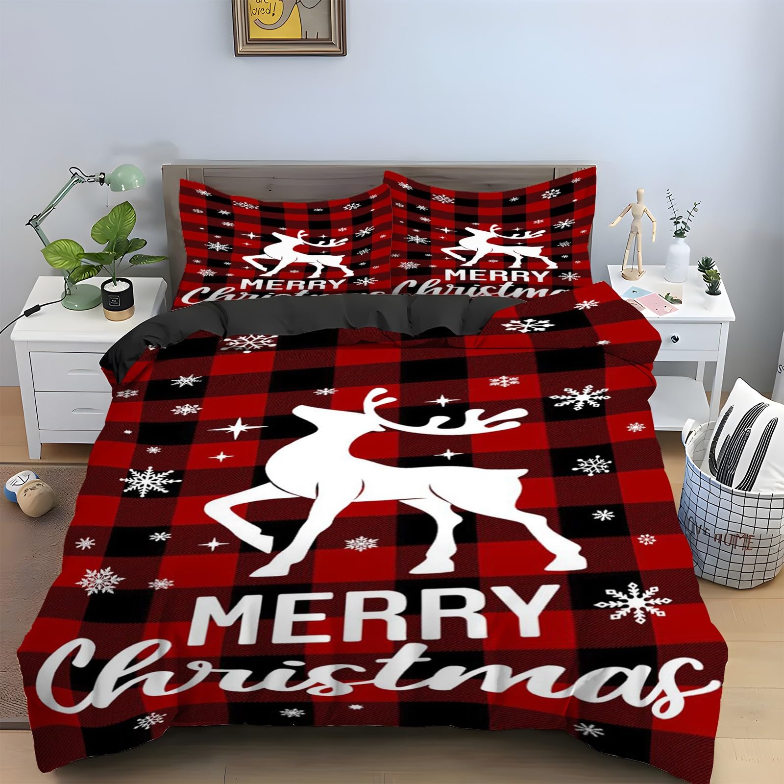 Housse de couette 240x260 zippée pour changer votre linge de lit sans effort