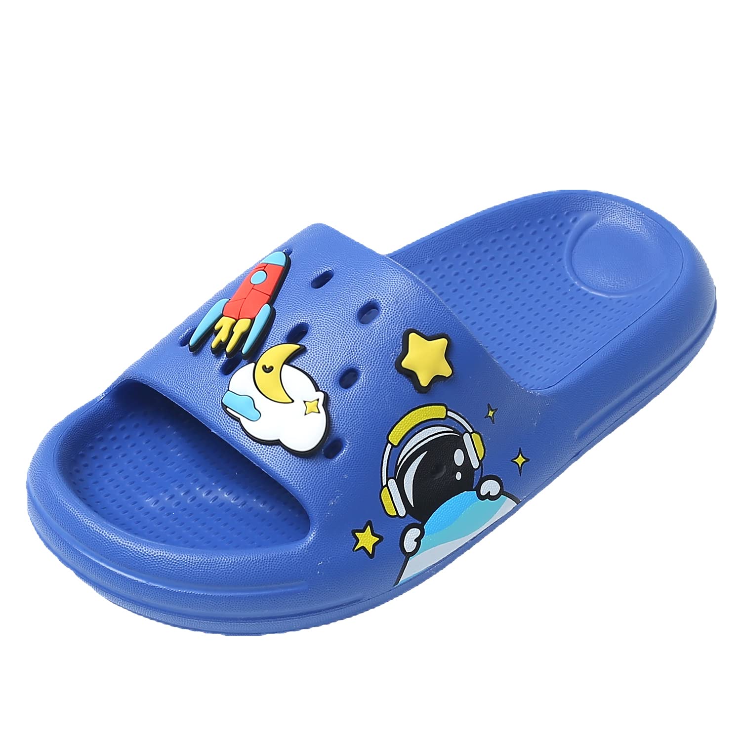 JOMIX Chanclas Niño Piscina Chanclas Niña Unisexo Niños Sandalias Verano Playa Mar Baño Ducha Bonitas Chanclas Goma Transpirables con Decoración Suela Gruesa