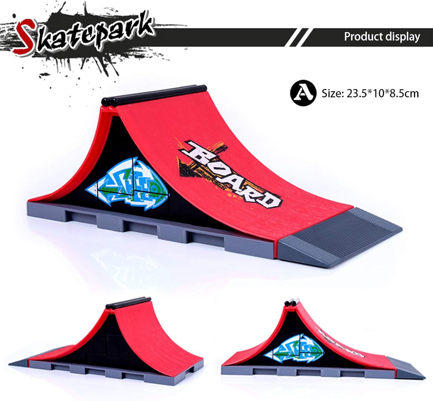 AnvFlik Mini Finger Toy Skateboard DIY Assembly Mini Finger