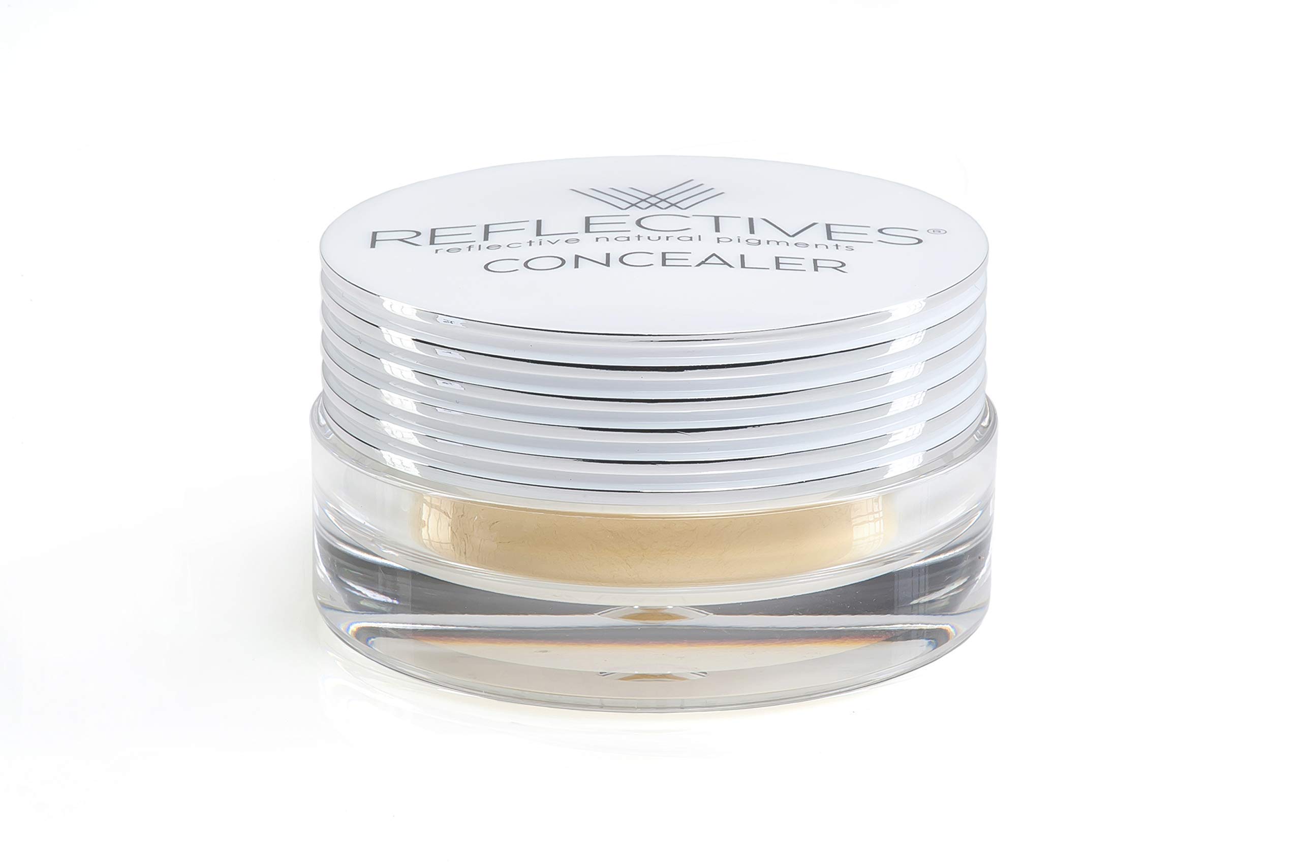 REFLECTIVES® Mineral Concealer Puder Set inklusive Concealer Pinsel (soft green)