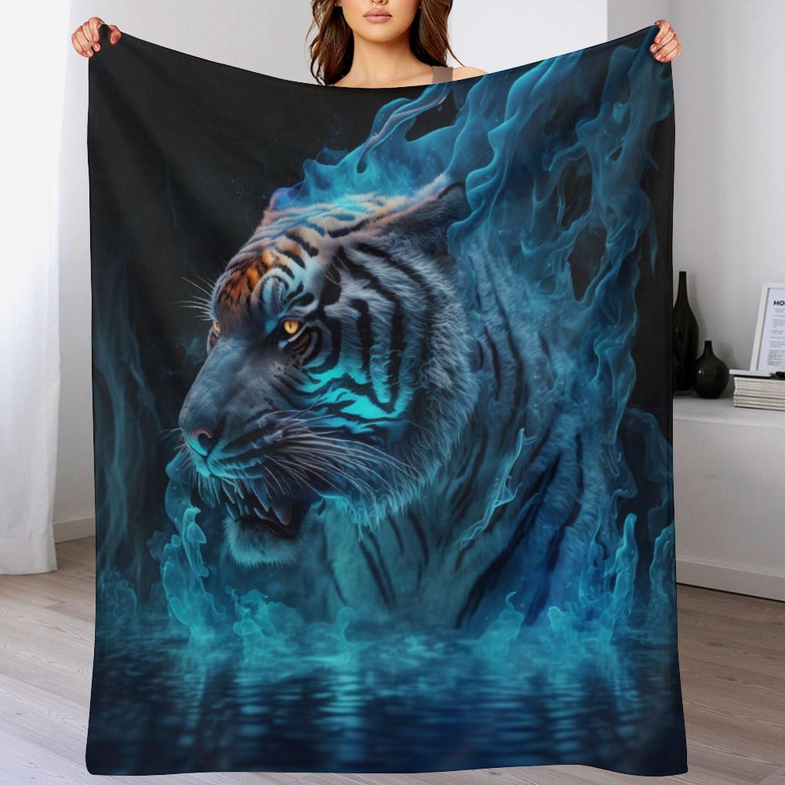 Manta para sofá confortable en invierno de 130 x 180 cm para tardes de lectura y películas