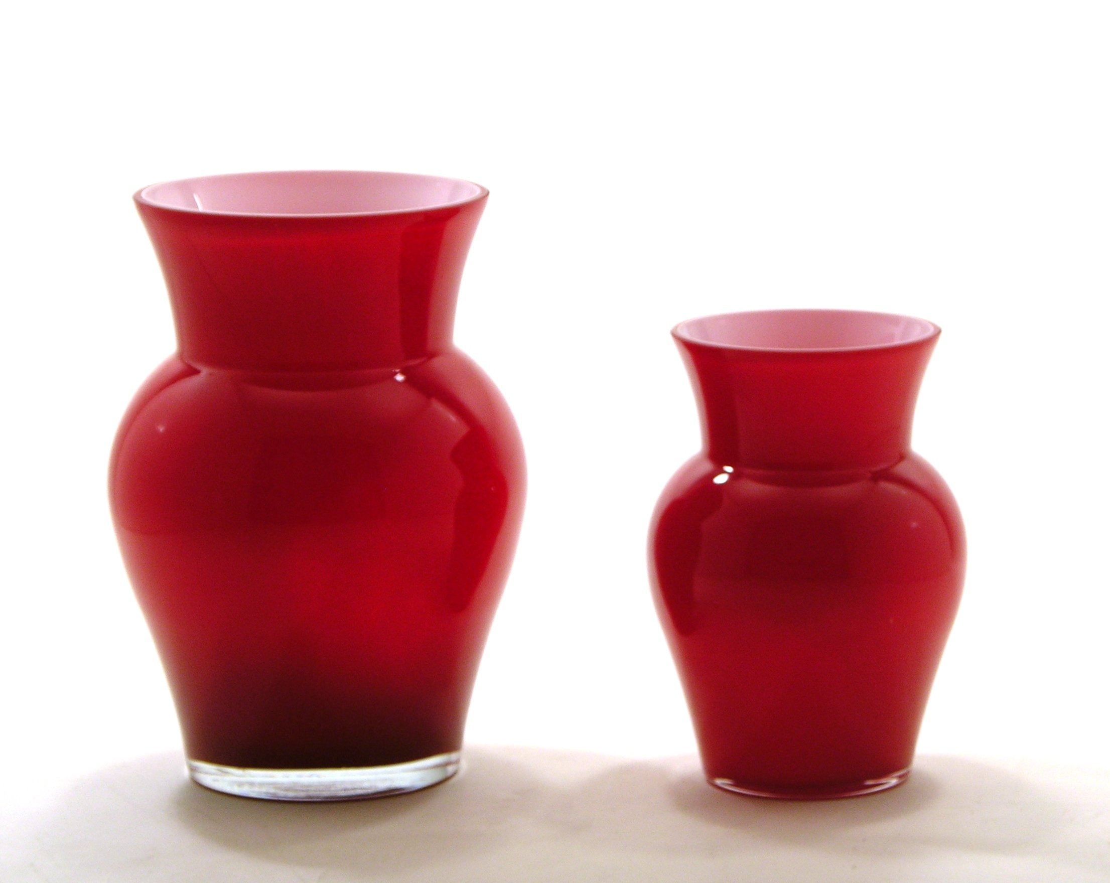 VACCHETTI - Vaso Ceramica Arancione Cm 12h25