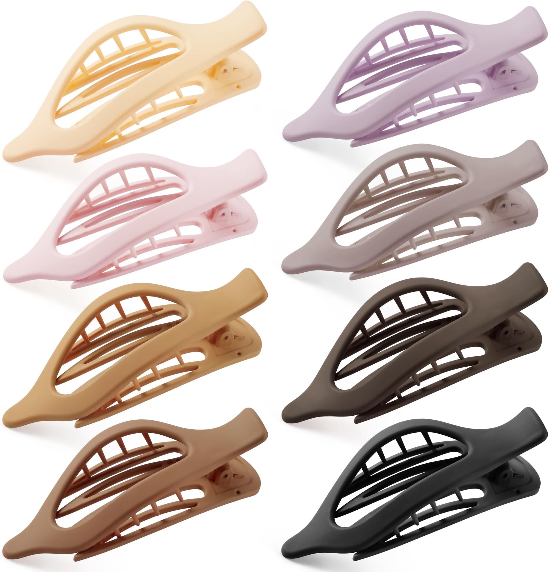 Amazon.com : TELETIES - Medium Flat Round Clip - Strong Grip, Bendable ...