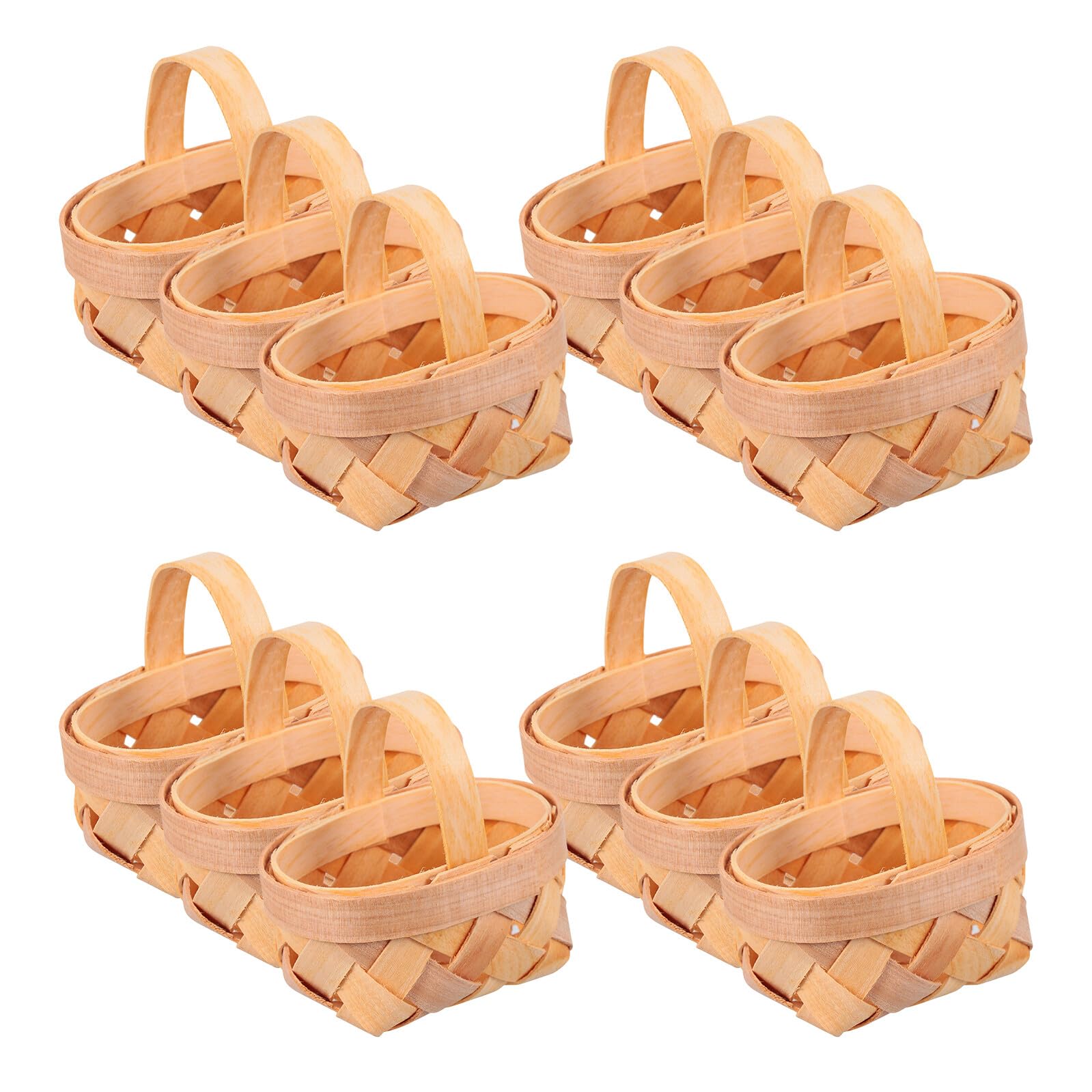 Mini paniers tissés Toyvian parfaits pour vos décorations de fête - 8