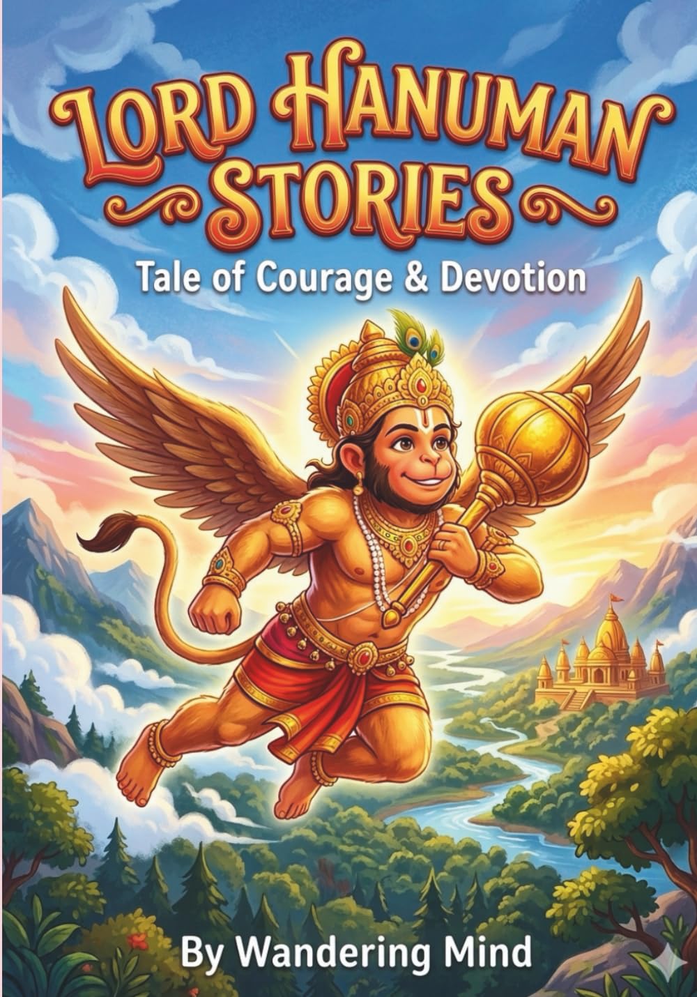 Hanuman: The Devoted Hero: Stories of Courage and Devotion for Children — Including the Hanuman Chalisa with Meaning