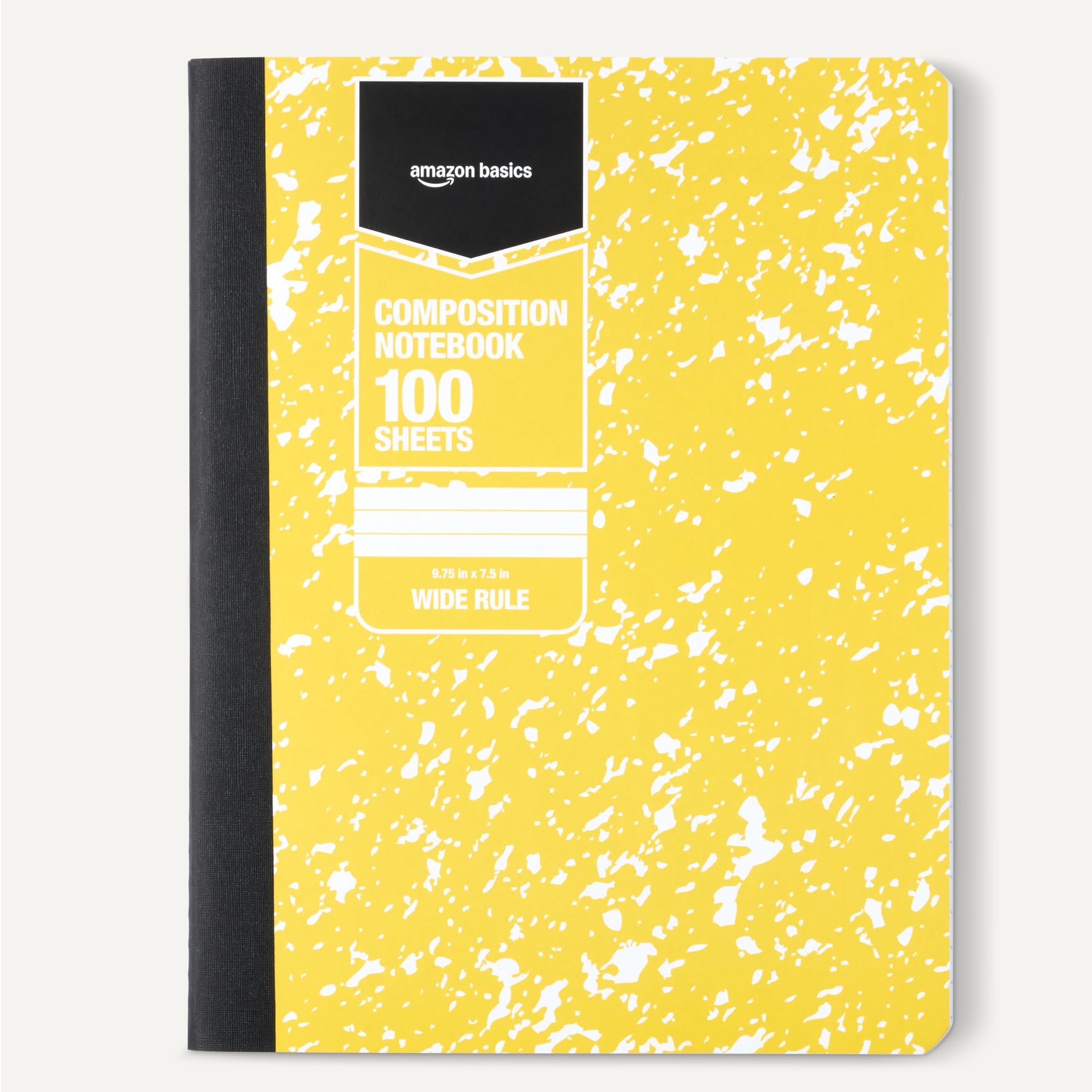 Amazon.com : Amazon Basics Composition Notebook, Wide Ruled, 100