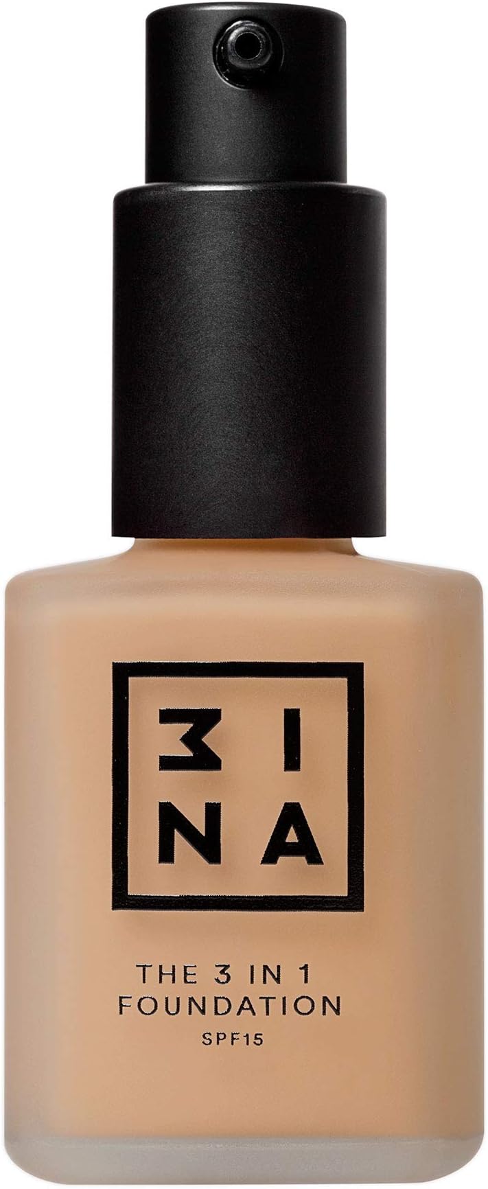 The 3-in-1 Foundation – Liquid Foundation with SPF 15 – 12-Hour, Light to Medium Coverage – Skincare, Concealer, Coverage in One – 201 – 1.01 oz