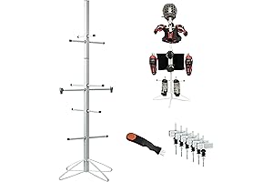 Hockey Equipment Drying Rack to Dry and Store Adult and Child Sports Gear