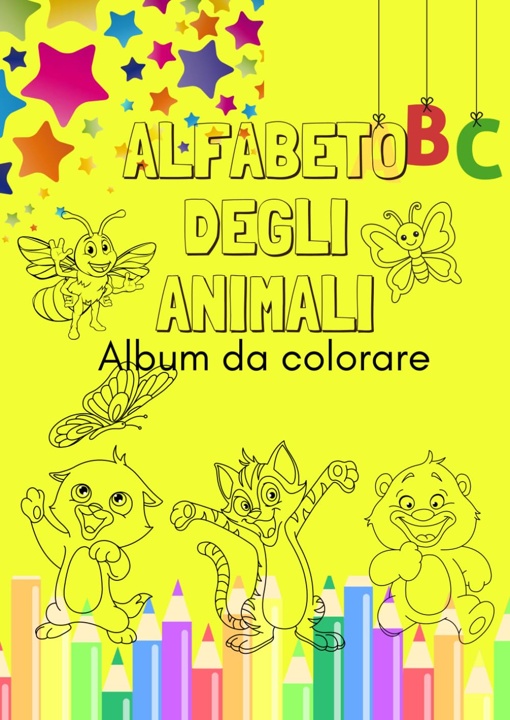 ALFABETO DEGLI ANIMALI: Album da colorare