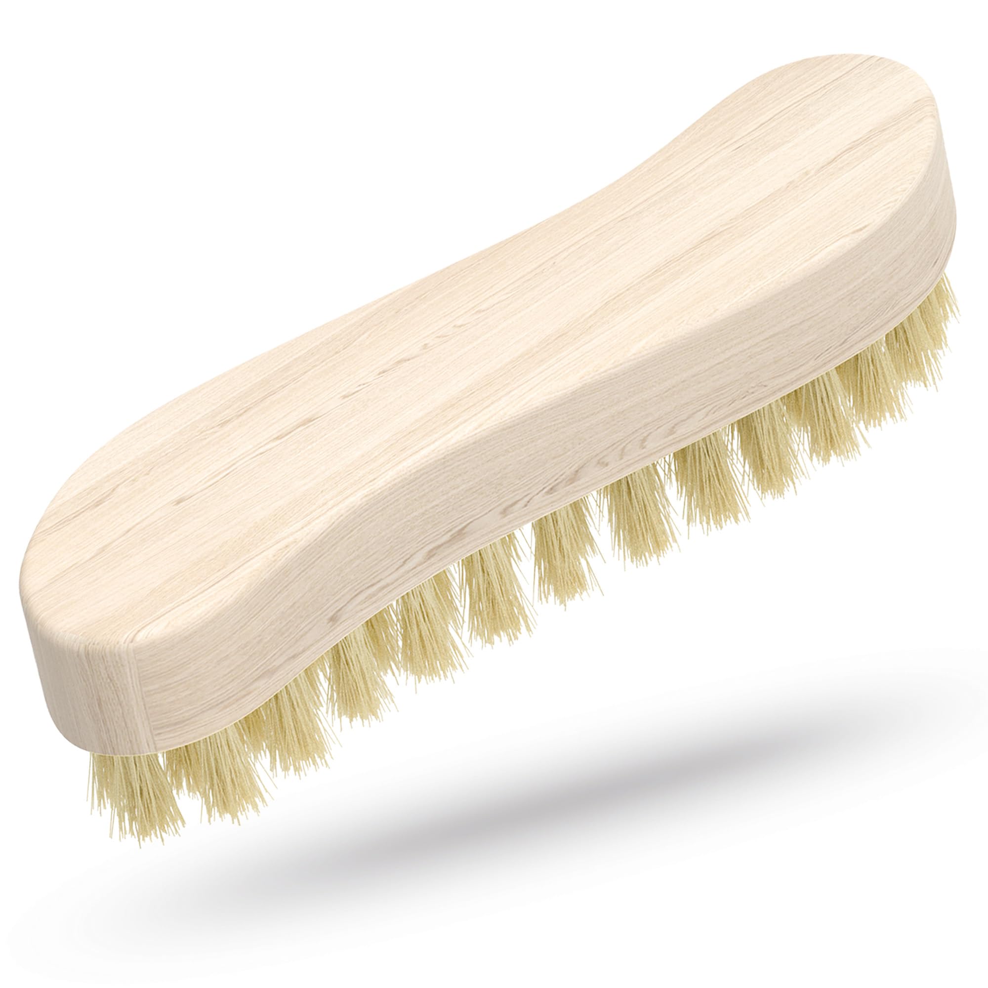 Klangfeiler® Scheuerbürste Reinigungsbürste aus Holz - Extra Robust & Langlebig - Made in Ukraine