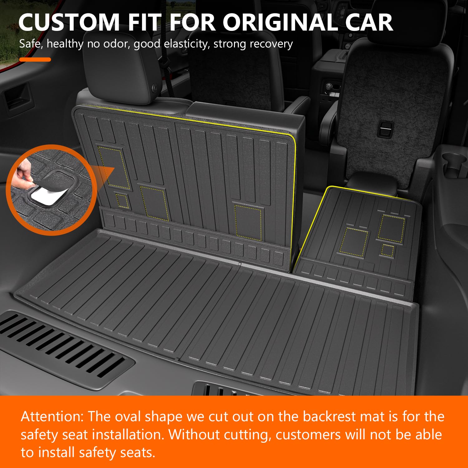 Amazon.com: powoq 7Seat Floor Mat Compatible with 2022-2025