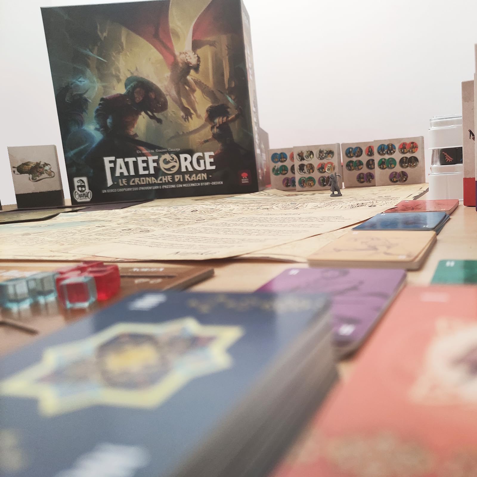 Cranio Creations - Fateforge Las Crónicas De Kaan, Ustedes Son Los Héroes Y El Destino De Kaan Está En Sus Manos, Edición Italiana