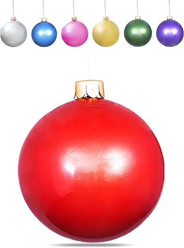 Adornos inflables de gran tamaño de 18 o 25 pulgadas. Decoraciones navideñas para uso bajo techo o al aire libre.