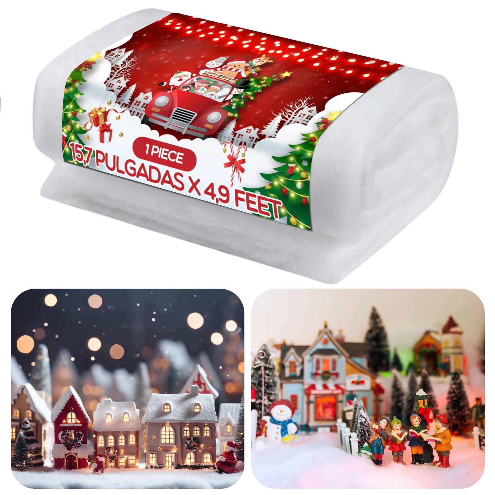 CJBIN Lot De 2 Couvertures De Neige De Noël, 80 X 240 Cm | FindTheDeal