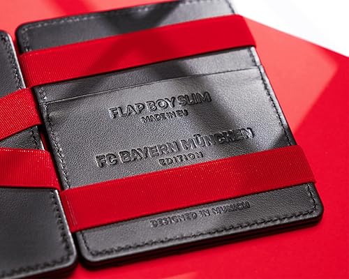 Miniatura 7 de Jaimie Jacobs - Flap Boy Slim - Cartera mágica de solapa para hombre con bolsillo frontal RFID, cartera delgada de piel genuina