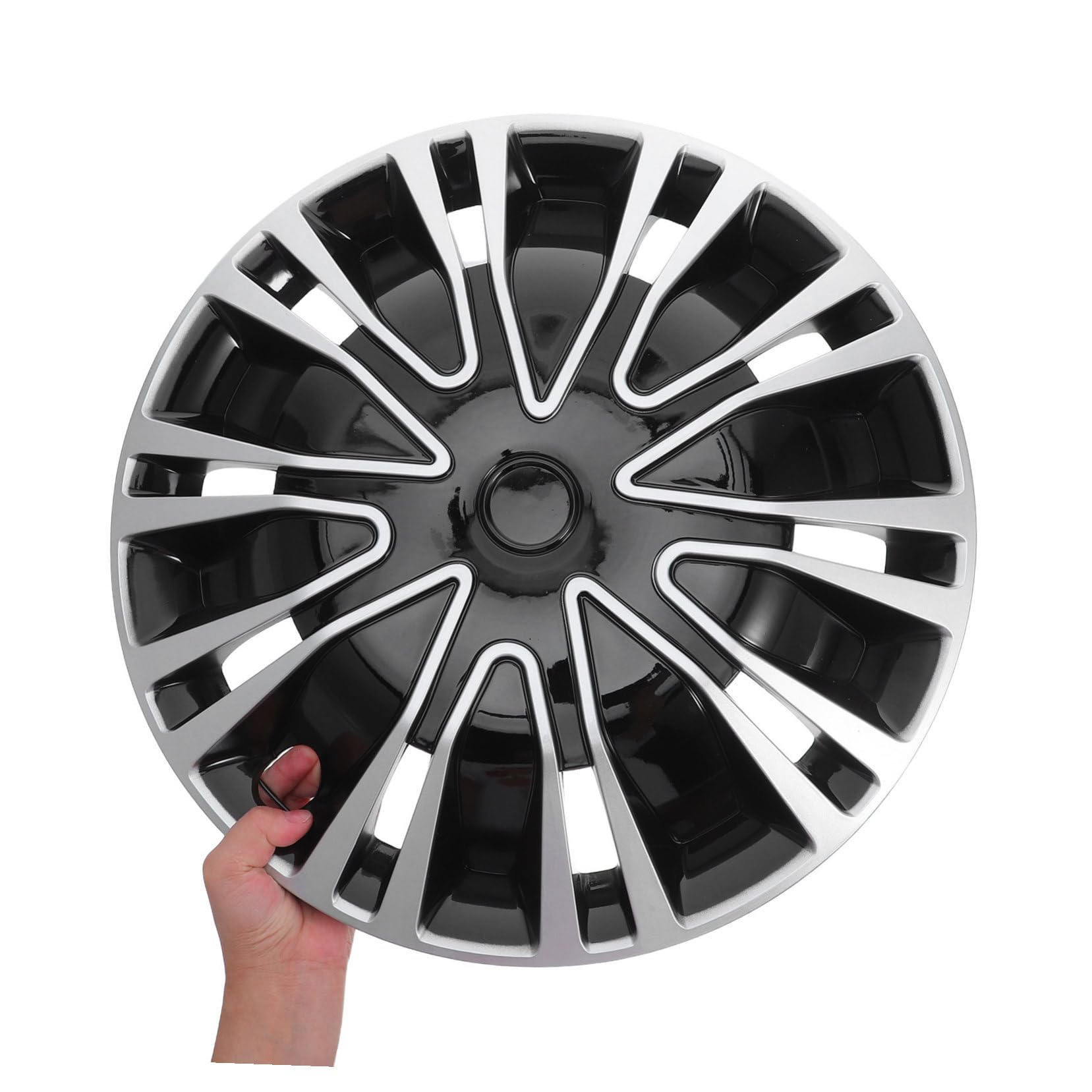 Cabilock Couvre-moyeu de Roue Décoratif pour Voiture SUV Camion Cache-moyeu Centre Jante Résistant et Pratique