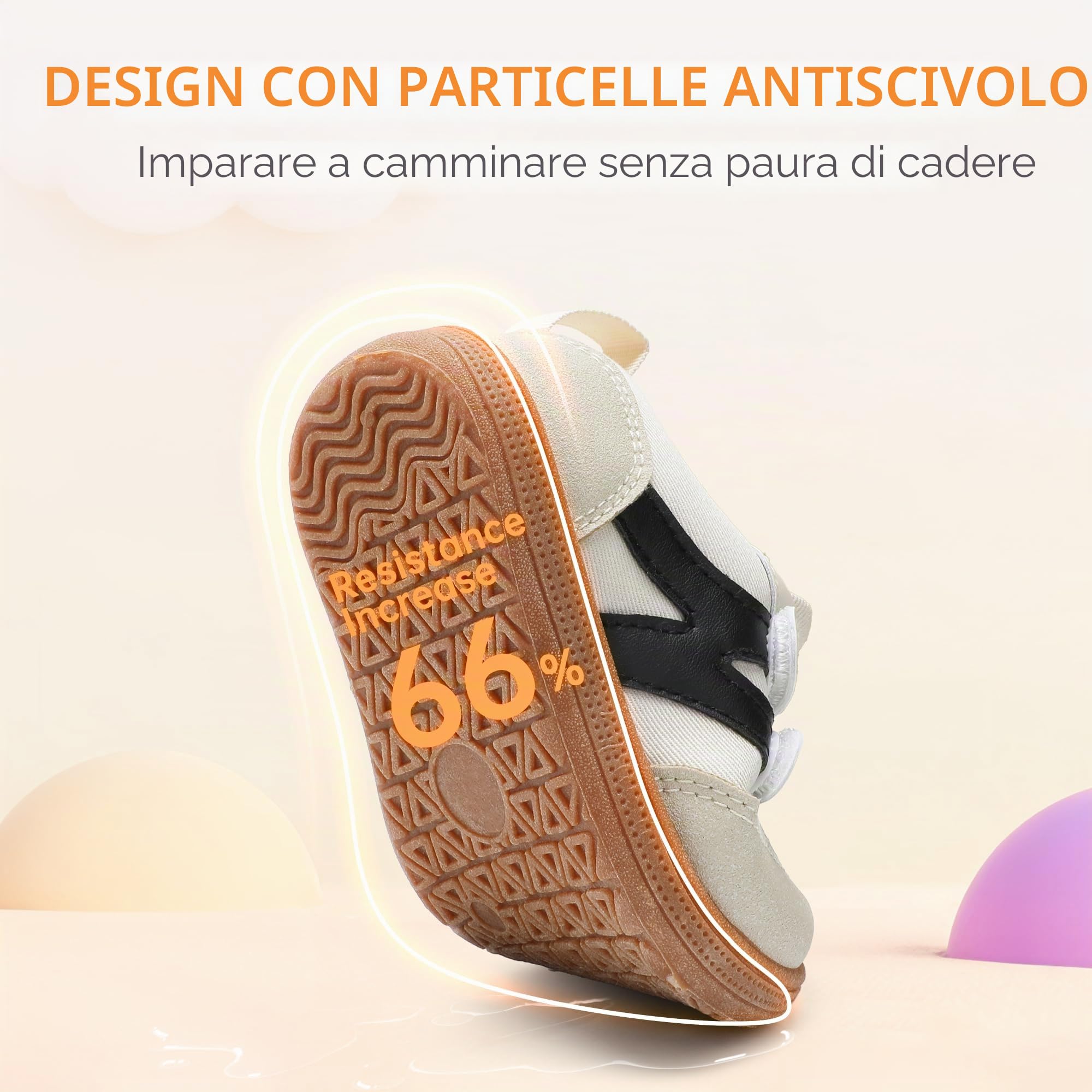 STQ KIDS Scarpe Barefoot Bambini Suola Zero Drop Punta Larga Ginnastica Bambina Bambino Antiscivolo per Primi Passi Asilo/Scuola/Gioco 21-29 EU